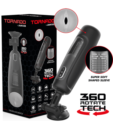 JAMYJOB TORNADO MASTURBADOR 360 ROTATE TECH