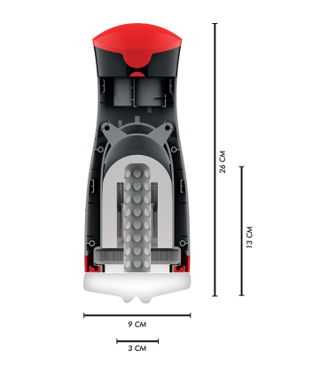 JAMYJOB JANGO MASTURBADOR DE COMPRENSION Y VIBRACION