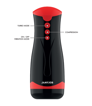 JAMYJOB JANGO MASTURBADOR DE COMPRENSION Y VIBRACION