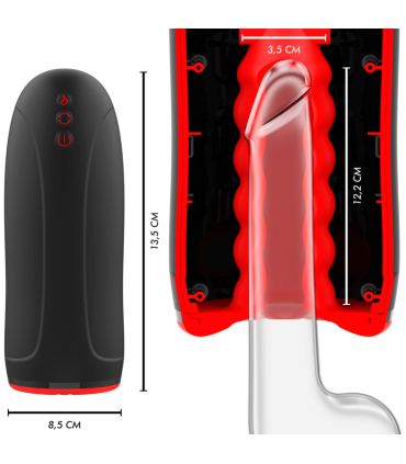 JAMYJOB SWING R MASTURBADOR DE CALOR OSCILACION Y VIBRACION