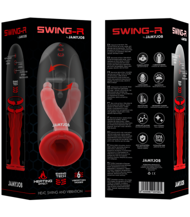 JAMYJOB SWING R MASTURBADOR DE CALOR OSCILACION Y VIBRACION