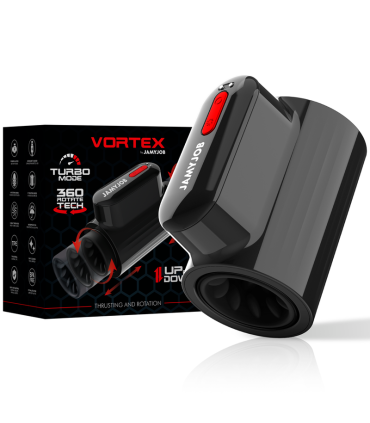 JAMYJOB VORTEX MASTURBADOR TURBO CON EMPUJE Y ROTACION 360 UP AND DOWN