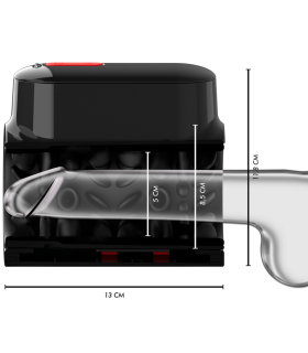 JAMYJOB VORTEX MASTURBADOR TURBO CON EMPUJE Y ROTACION 360 UP AND DOWN