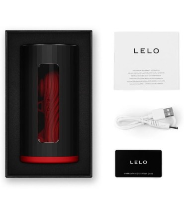 LELO F1S V3 MASTURBADOR MASCULINO ROJO