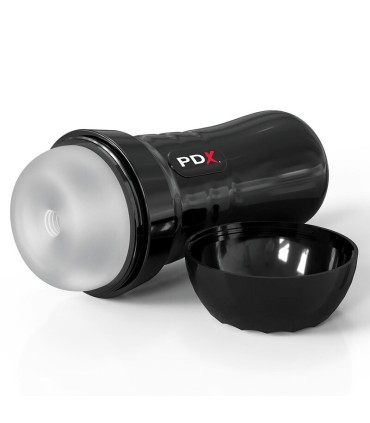 PDX EXTREME SLIDE GLIDE MASTURBADOR AUTOLUBRICANTE TRANSPARENTE