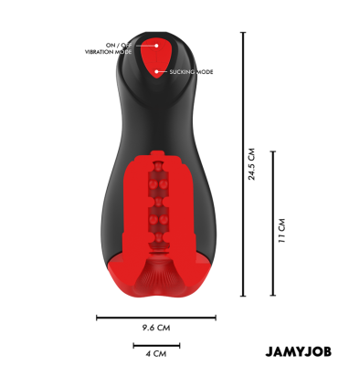 JAMYJOB CORE X MASTURBADOR AUTOMATICO 5 MODOS SUCCIONADOR Y VIBRACION
