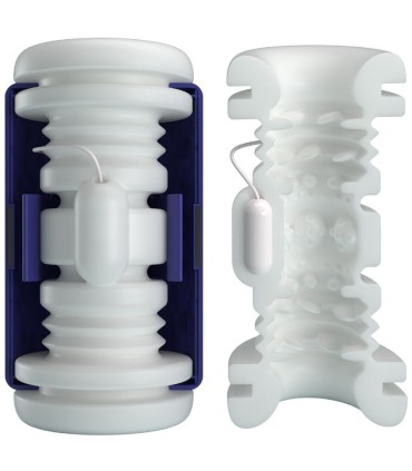 PRETTY LOVE DJ LADY MASTURBADOR MASCULINO CON VIBRACION 5 CONFIGURACIONES MORADO