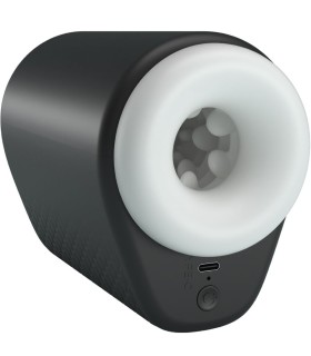 PRETTY LOVE DJ GIRL MASTURBADOR MASCULINO CON VIBRACION 5 CONFIGURACIONES NEGRO