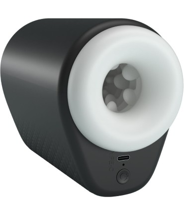 PRETTY LOVE DJ GIRL MASTURBADOR MASCULINO CON VIBRACION 5 CONFIGURACIONES NEGRO