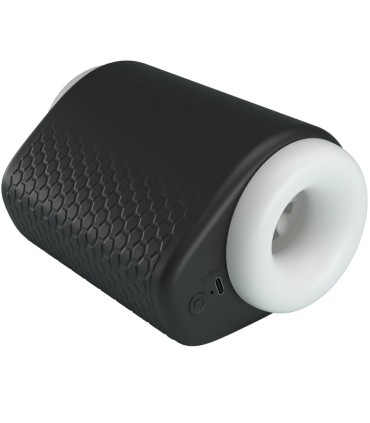 PRETTY LOVE DJ GIRL MASTURBADOR MASCULINO CON VIBRACION 5 CONFIGURACIONES NEGRO
