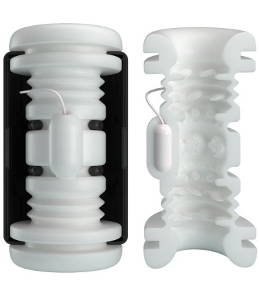 PRETTY LOVE DJ GIRL MASTURBADOR MASCULINO CON VIBRACION 5 CONFIGURACIONES NEGRO