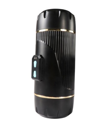 SHEQU KAY MASTURBADOR DOBLE CON VIBRACION DUAL BOCA Y VAGINA