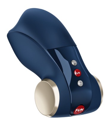 FUN FACTORY COBRA LIBRE II MASTURBADOR VIBRADOR AZUL OSCURO
