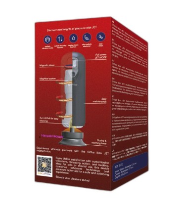 SNAIL VIBE IKON JET MASTURBADOR EFECTO CALOR Y EMPUJE