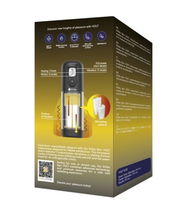 SNAIL VIBE IKON VOLT MASTURBADOR EFECTO CALOR Y FRICCION