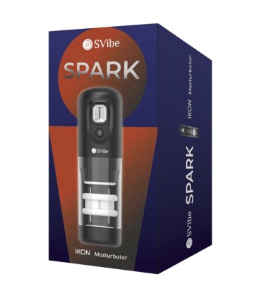 SNAIL VIBE IKON SPARK MASTURBADOR CON EMPUJE Y ROTACION