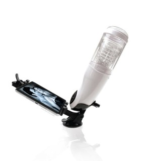 EXTREME TOYZ PDX MEGA BATOR USB MASTURBADOR MASCULINO VAGINA BLANCO