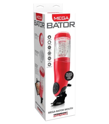 EXTREME TOYZ PDX MEGA BATOR USB MASTURBADOR MASCULINO BOCA ROJO