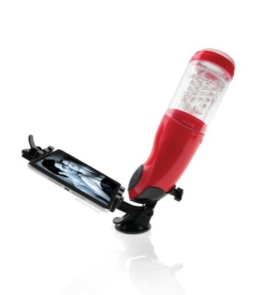 EXTREME TOYZ PDX MEGA BATOR USB MASTURBADOR MASCULINO BOCA ROJO