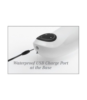 EXTREME TOYZ PDX MEGA BATOR USB MASTURBADOR MASCULINO ANO NEGRO