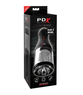 PDX ELITE MASTURBADOR CON SONIDO TALK DIRTY ROTOBATOR