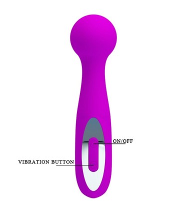 PRETTY LOVE MASAJEADOR RECARGABLE WADE 12 FUNCIONES