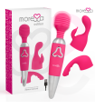 MORESSA - ODILON WAND POTENTE MOTOR MAS DOS CABEZALES PREMIUM SILICONE RECARGABLE