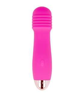 DOLCE VITA VIBRADOR RECARGABLE THREE ROSA 7 VELOCIDADES