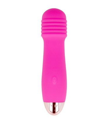 DOLCE VITA VIBRADOR RECARGABLE THREE ROSA 7 VELOCIDADES