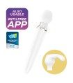 SATISFYER - DOUBLE WANDER APP BLANCO