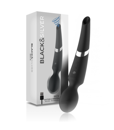 BLACKSILVER BECK WAND Y SUCCIONADOR 2 EN 1 SILICONA