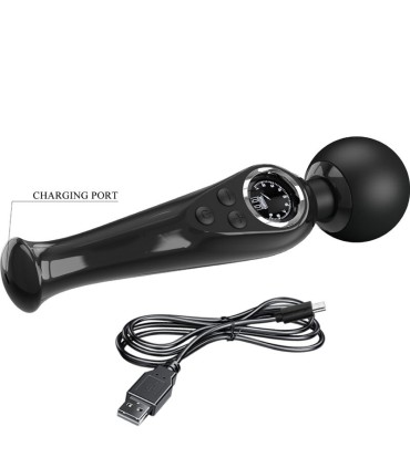 PRETTY LOVE SKYLER VIBRADOR WAND NEGRO