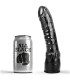 ALL BLACK DILDO NEGRO REALISTICO 20 CM