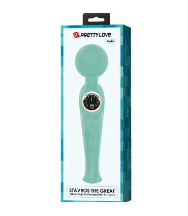 PRETTY LOVE SKYLER VIBRADOR WAND VERDE