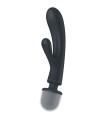 SATISFYER - TRIPLE LOVER MASAJEADOR VIBRADOR RABBIT ROSA
