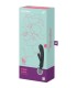 SATISFYER TRIPLE LOVER MASAJEADOR VIBRADOR RABBIT GRIS