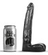 ALL BLACK DILDO REALISTICO 21 CM