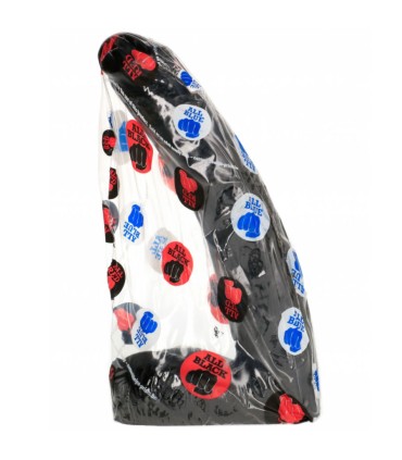 ALL BLACK DILDO REALISTICO 21 CM