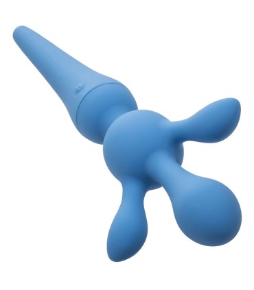 CALEXOTICS COUTURE KIT VIBRADOR WAND 10 VIBRACIONES AZUL