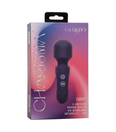 CALEXOTICS CHARISMA CHARM MASAJEADOR 12 FUNCIONES MORADO