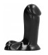 ALL BLACK DILDO REALISTICO 14 CM