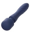 CALEXOTICS - CHARISMA MYSTIQUE MASAJEADOR DOBLE MOTOR 12 FUNCIONES 21,5 CM X 4,5 CM MORADO
