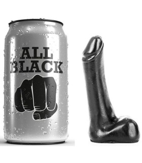 ALL BLACK DILDO 9 CM