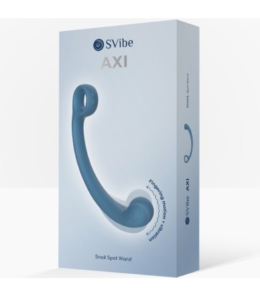 SNAIL VIBE AXI VARITA DE MASAJE VIBRADORA AZUL