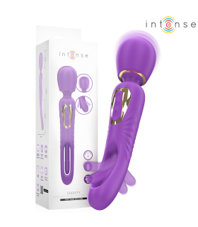 INTENSE CHRISTY VIBRADOR WAND CON LENGUA GIRATORIA