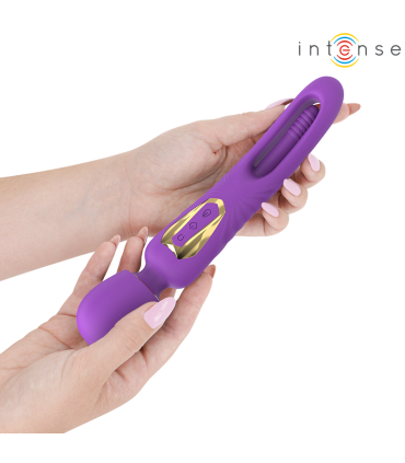 INTENSE CHRISTY VIBRADOR WAND CON LENGUA GIRATORIA