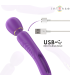 INTENSE CHRISTY VIBRADOR WAND CON LENGUA GIRATORIA