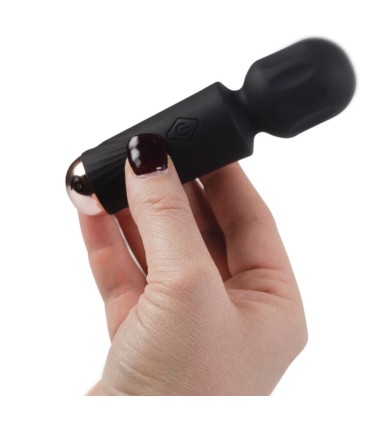 ROCKS OFF MINI VARITA RECARGABLE 16 FUNCIONES NEGRO