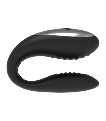 BRILLY GLAM WE LOVE VIBRADOR PARA PAREJAS CONTROL REMOTO NEGRO