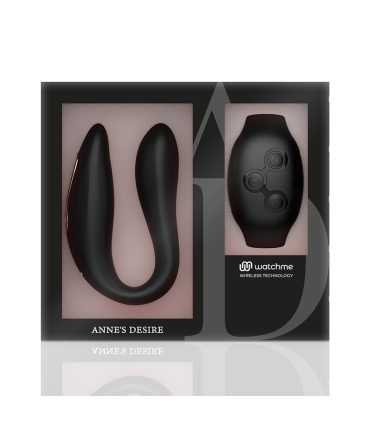 ANNE S DESIRE DUAL PLEASURE TECNOLOGIA WATCHME NEGRO